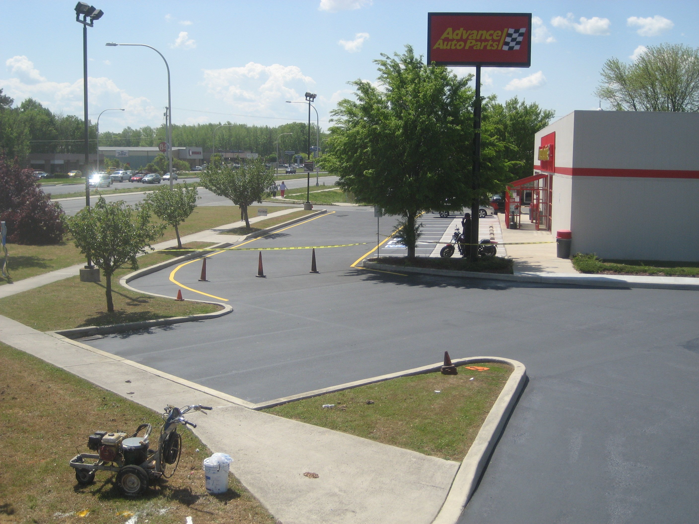 NJ Parking Lot Sealcoating