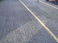 Alligator Cracking of the Pavement