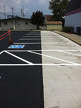 Concrete Parking Stall Pads