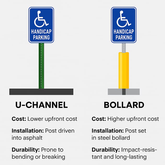 Comparing Parking Sign Installations