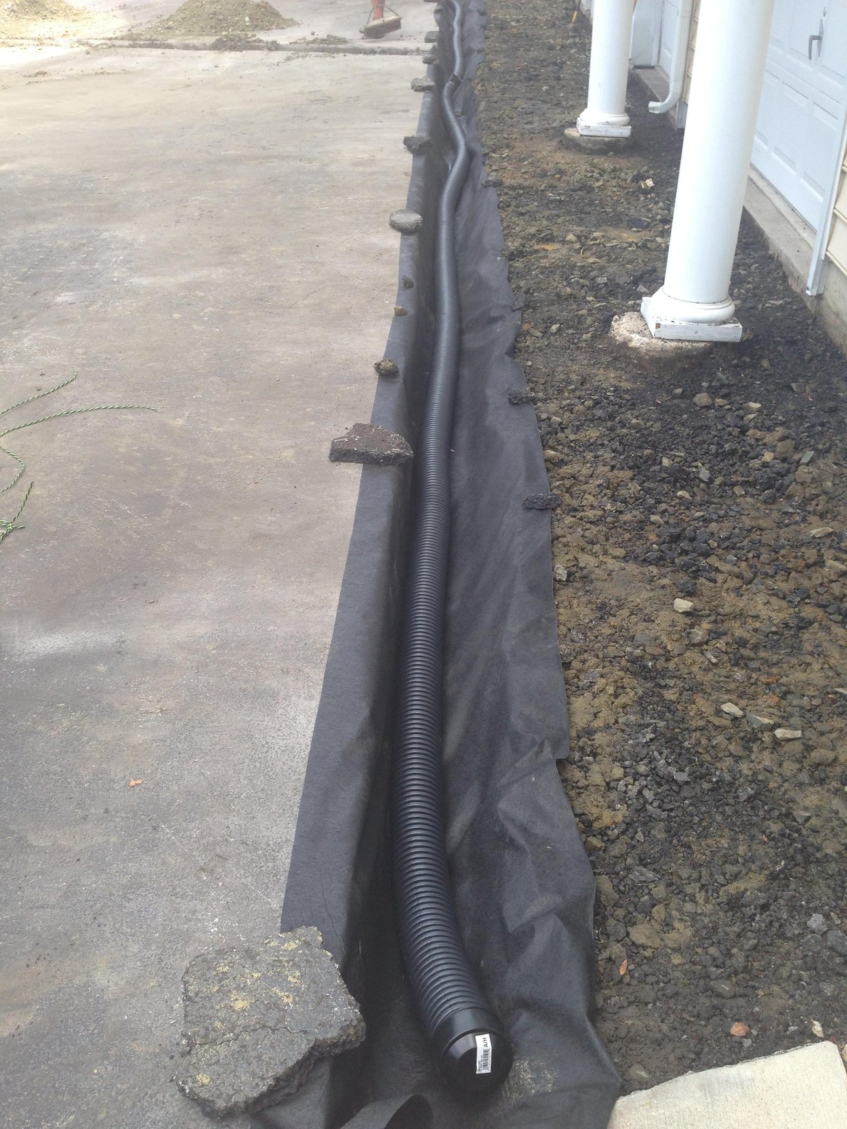 French Drain / Drainage Tile