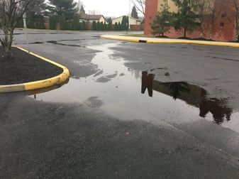 Asphalt Paving; Standing Water