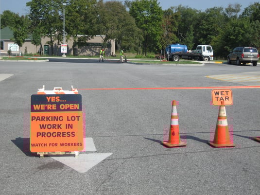 New Jersey Parking Lot Sealcoating
