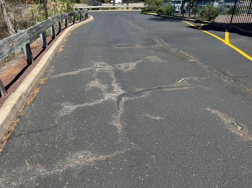 White stains after sealcoating