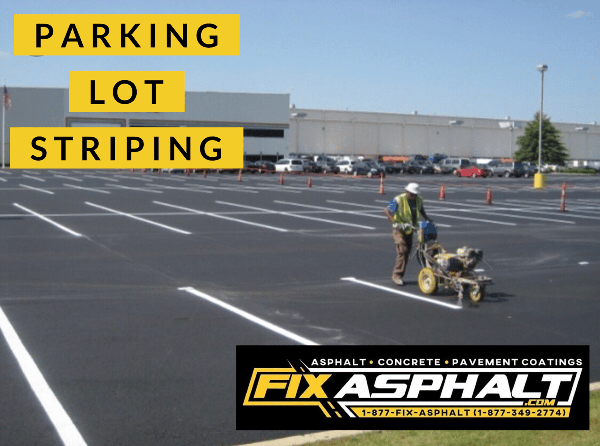 NJ Asphalt Line Striping Cost