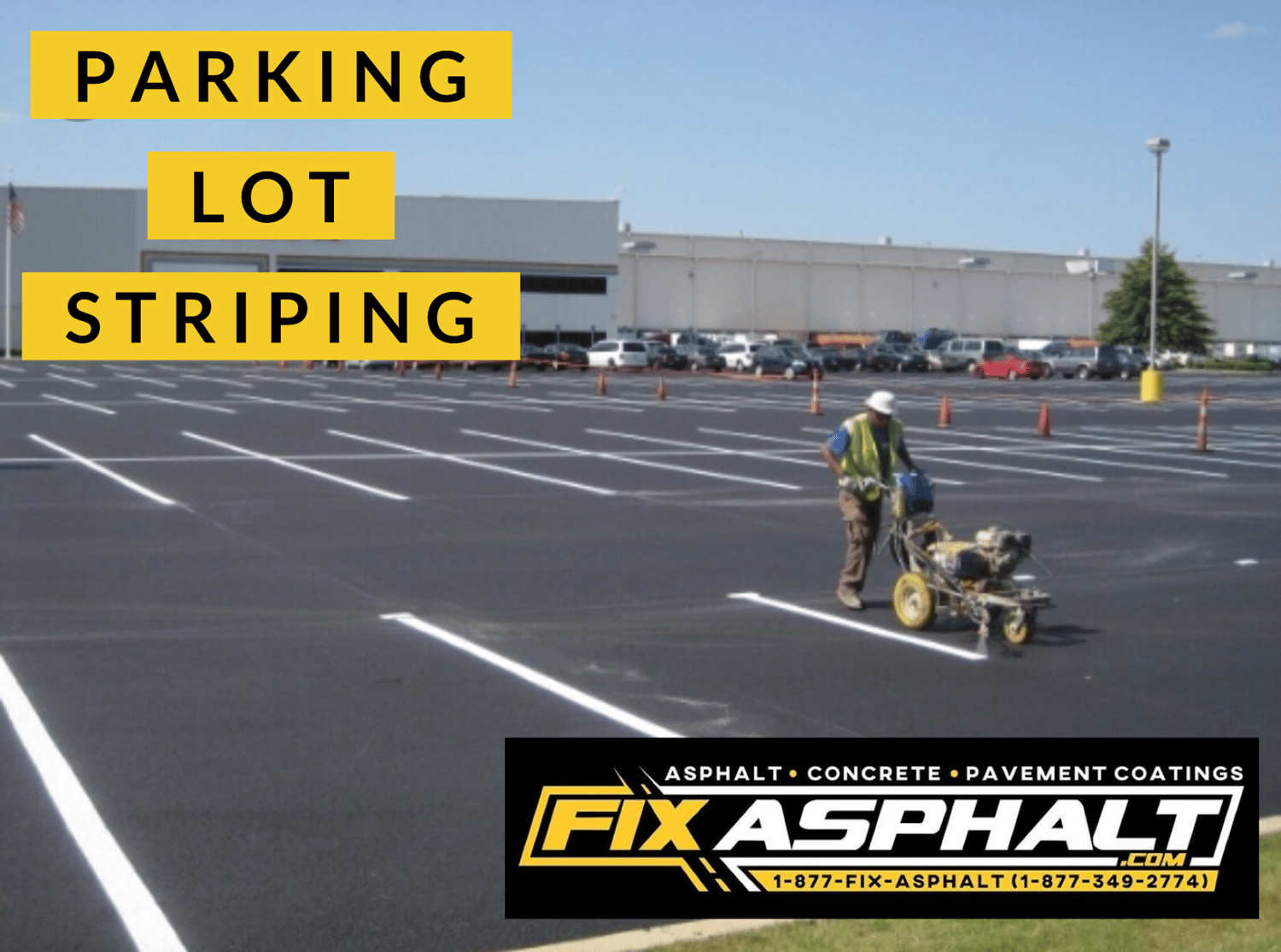 NJ Asphalt Line Striping Cost