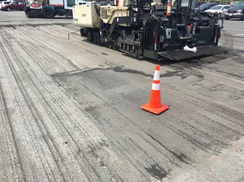 Mill and Pave Parking Lot 