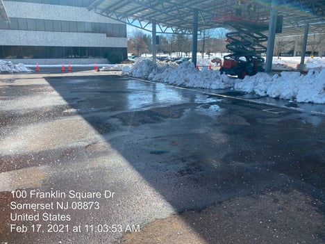 Parking Lot Solar Canopy Drainage Issues
