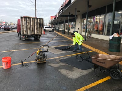 Infrared Asphalt Repair