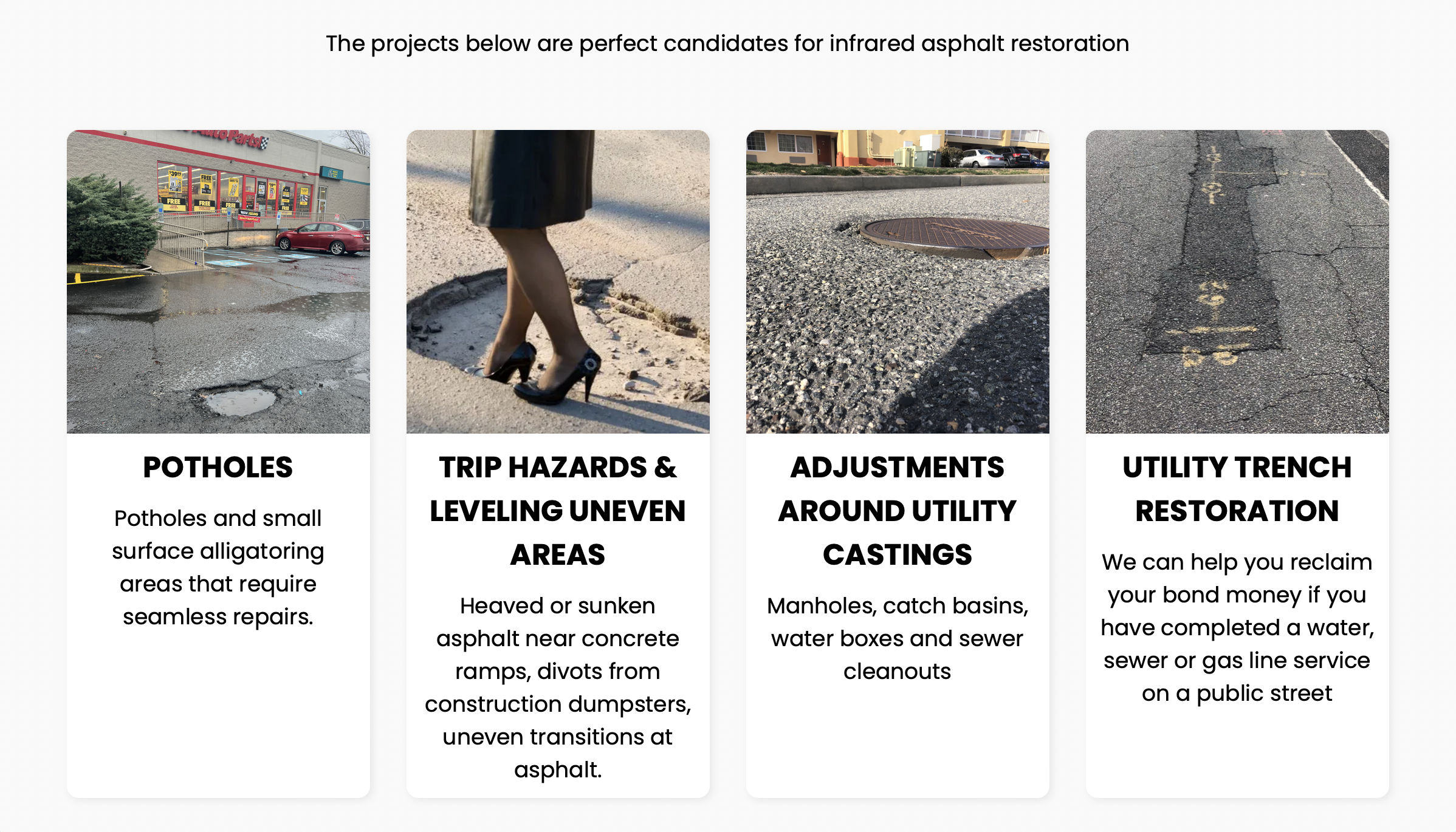 Infrared Asphalt Repair