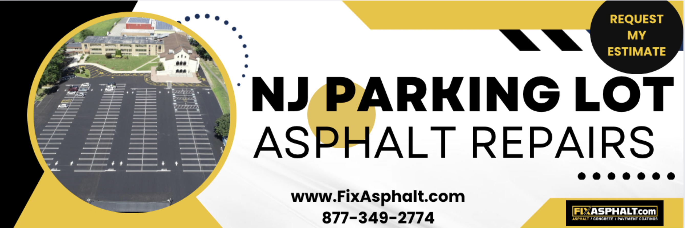 Pothole Repairs Parking Lot NJ 