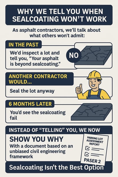 Why Sealcoating May Not Be Best
