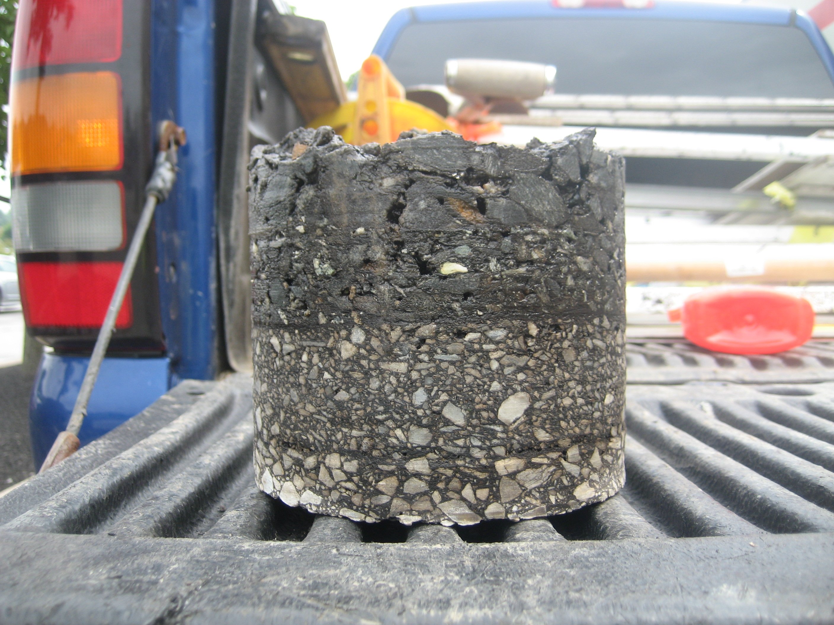 Asphalt Core Sample