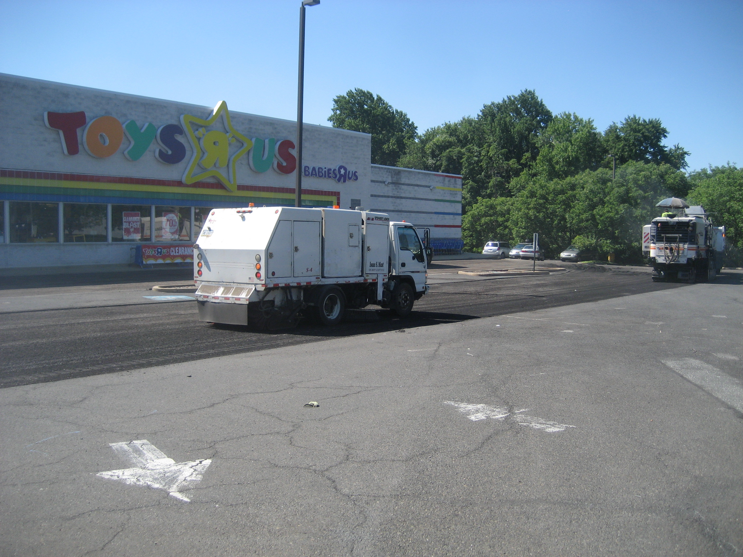 NJ Parking Lot Milling