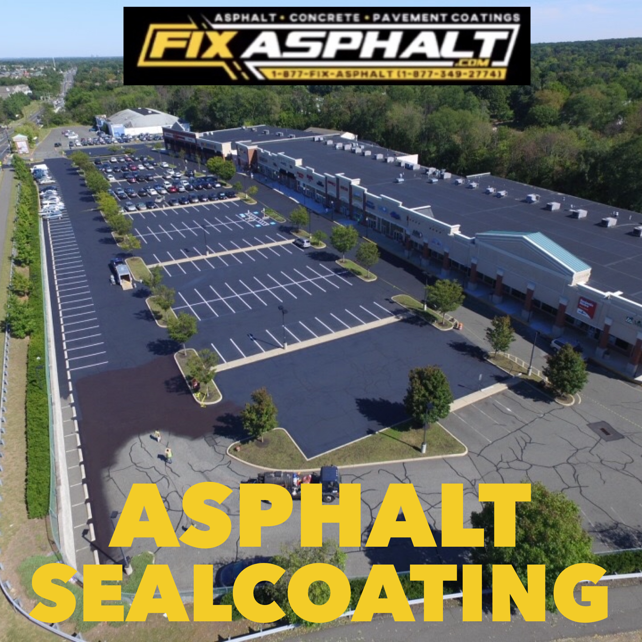 Edison NJ Asphalt Sealcoating