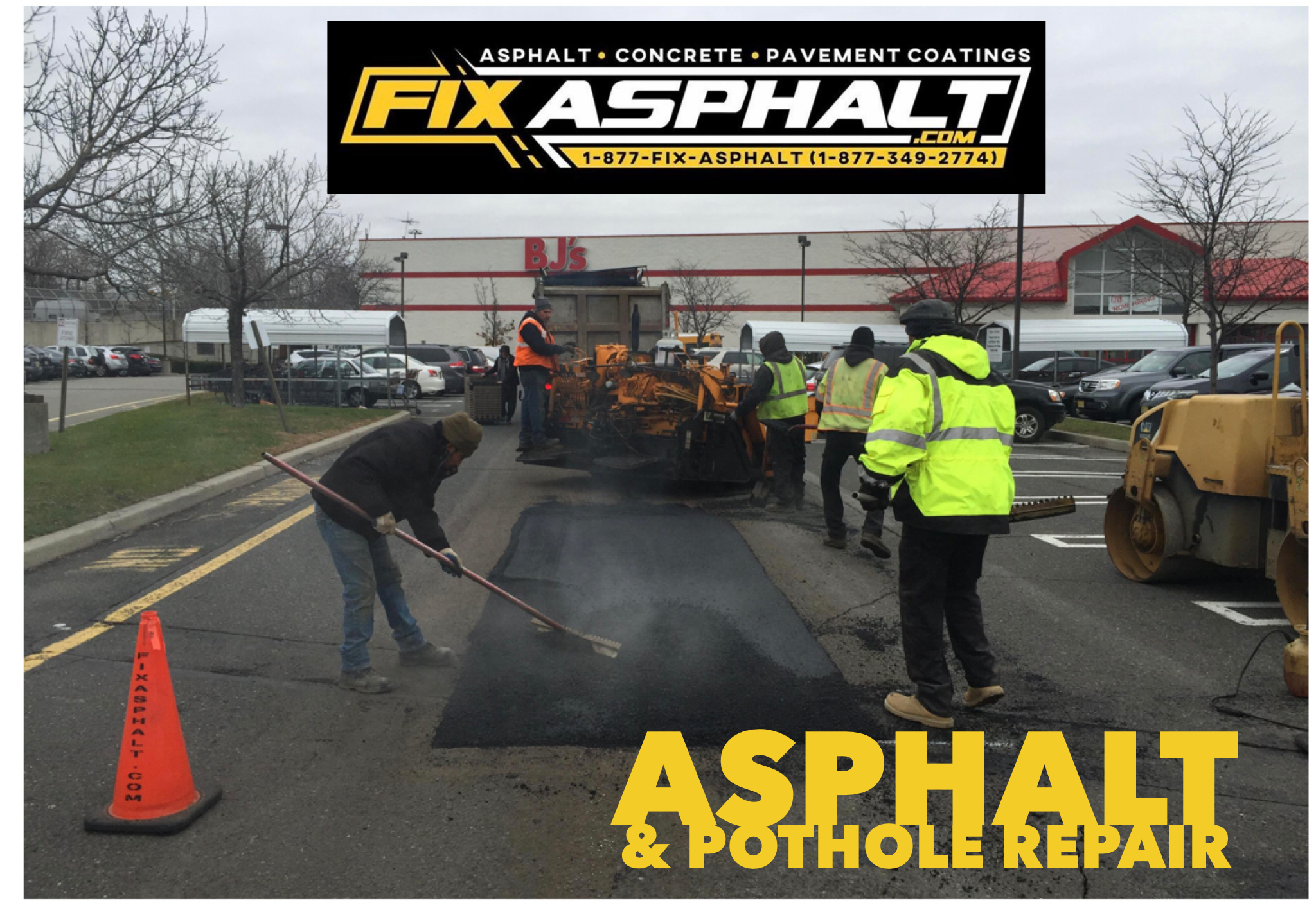 Delaware Commercial Asphalt Parking Lot Contractors