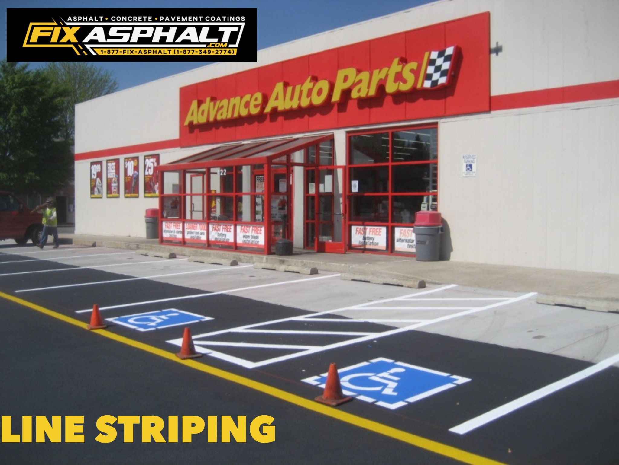 NJ Pavement Marking & Line Striping