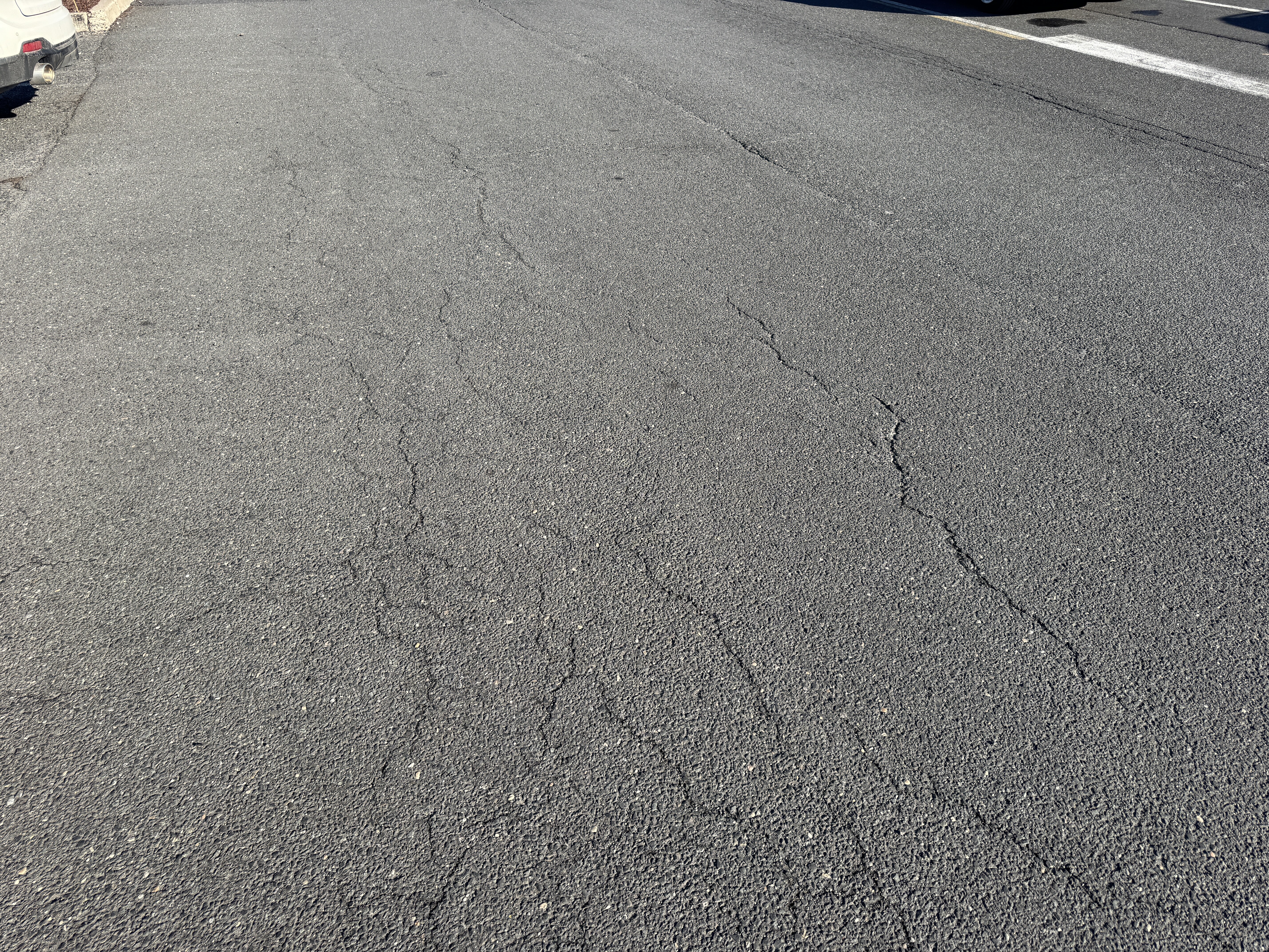broken parking lot 