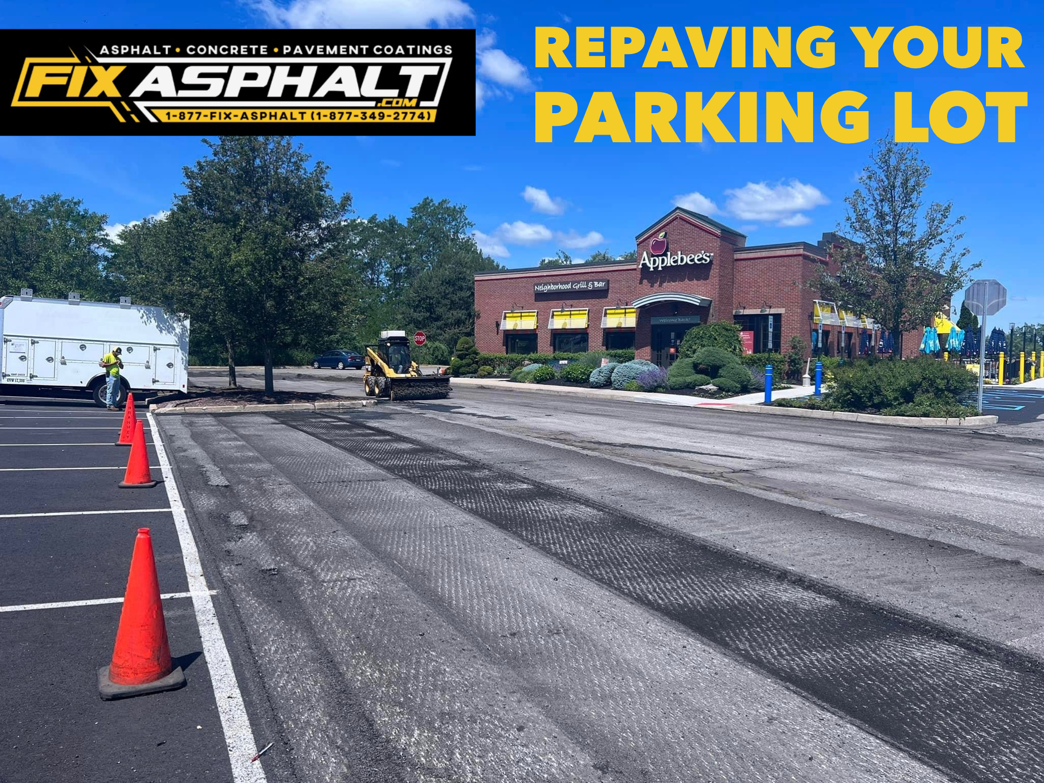 Repaving Your Parking Lot In NJ