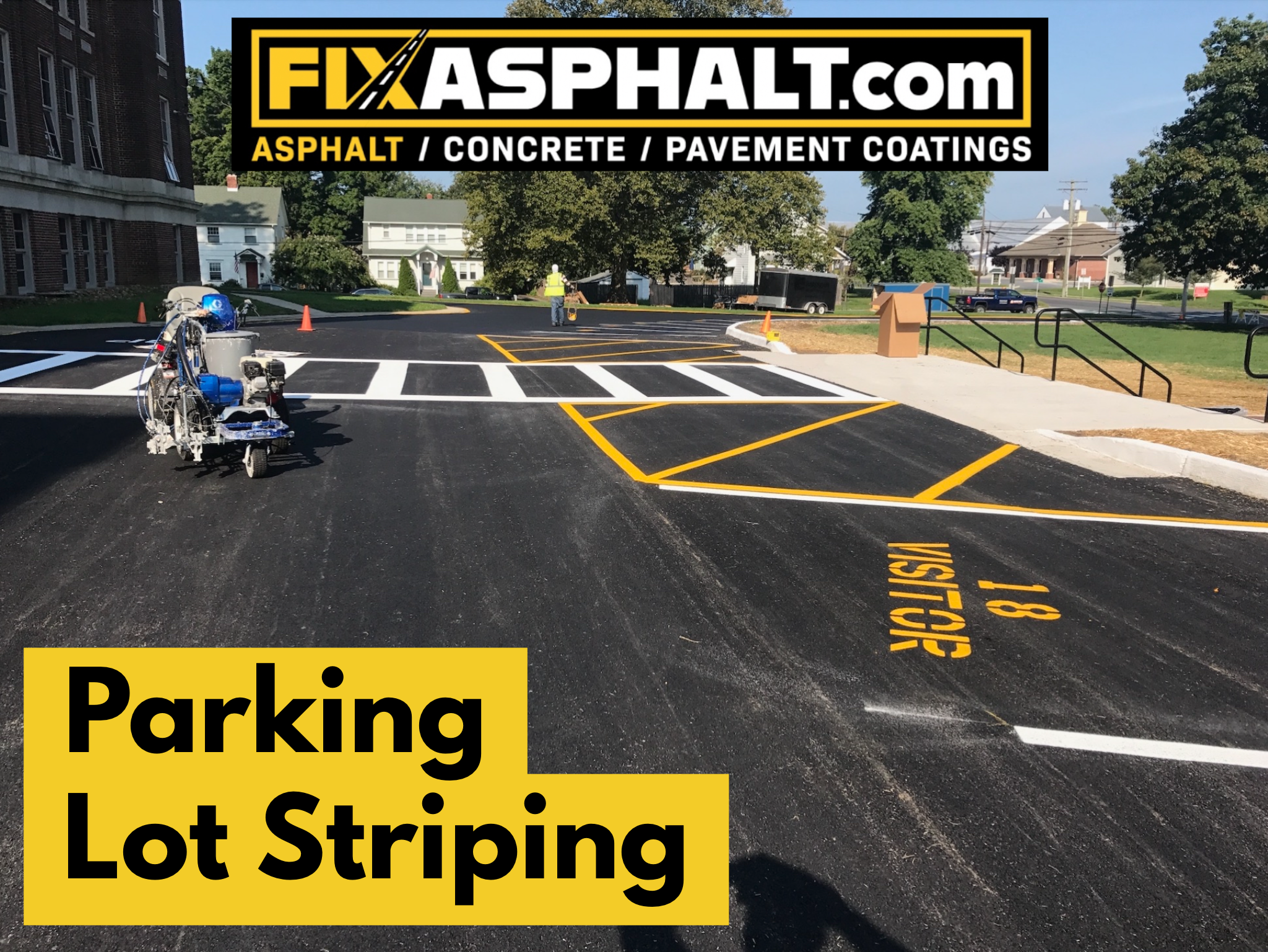 NJ Parking Lot Striping